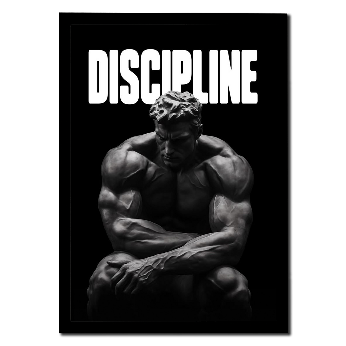 Discipline Gym Photo Frame