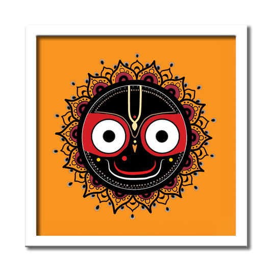 Lord Jagannath Sacred Aura Wall Art Photo Frame