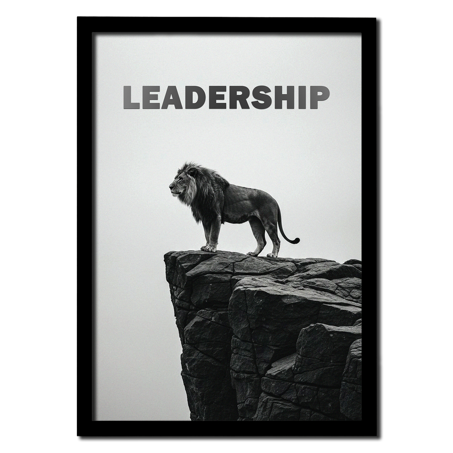 LEADERSHIP - Lion Wall Photo Frame