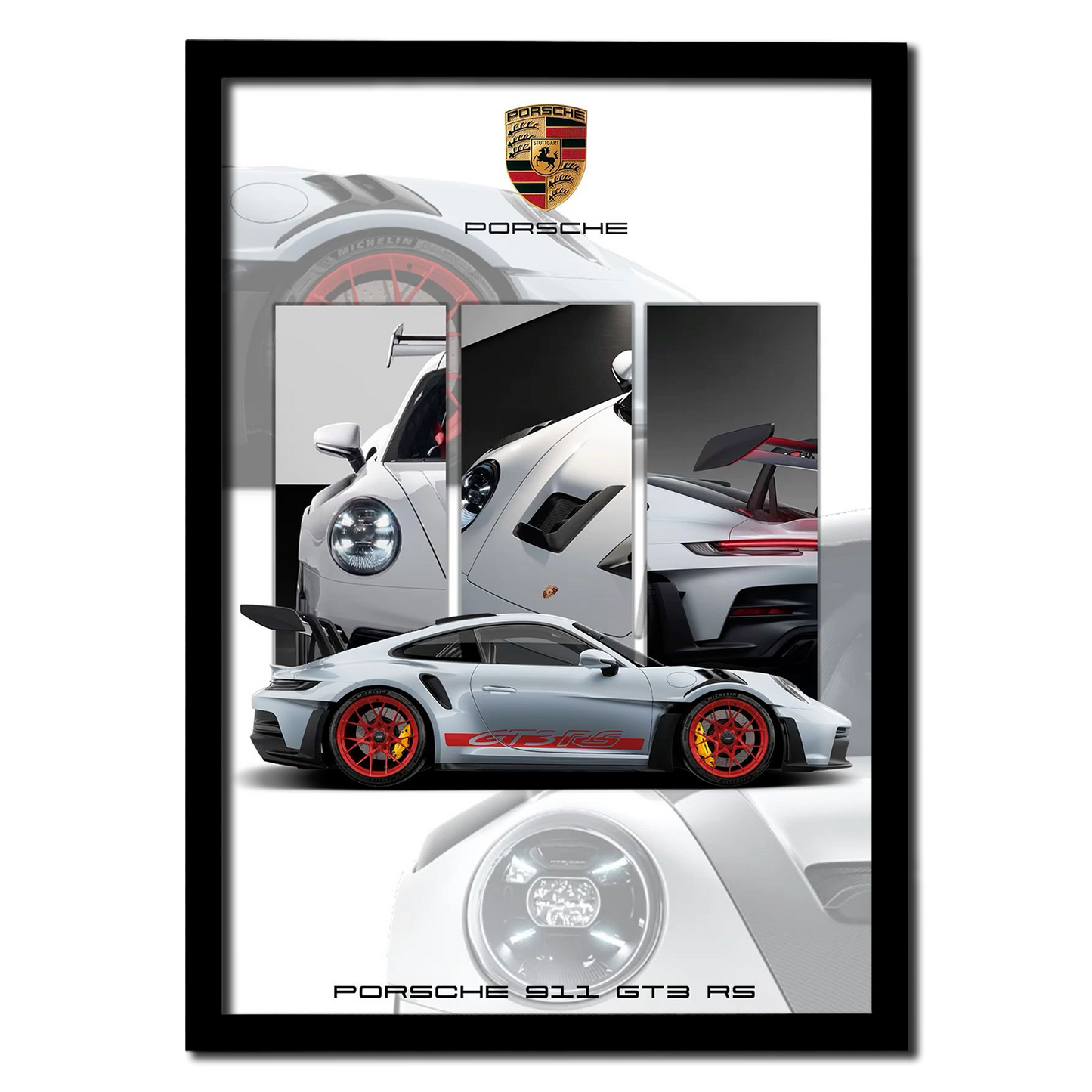 Porsche 911 GT3 RS – Precision in Motion Photo Frame