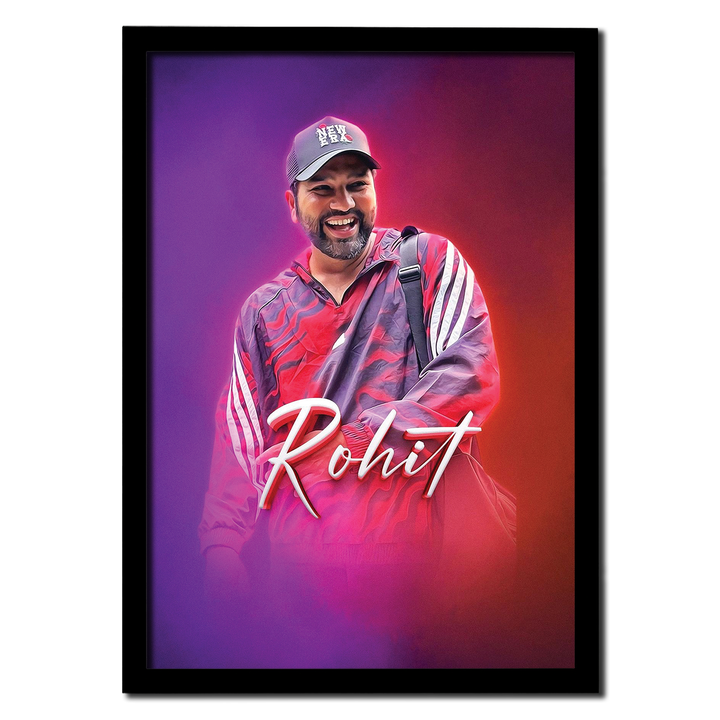 Rohit Sharma - Vibrant Wall Art Photo Frame