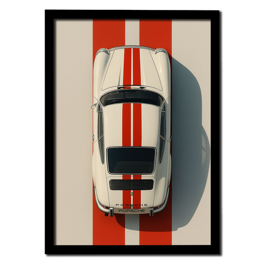 Classic Porsche Car Legacy Photo Frame