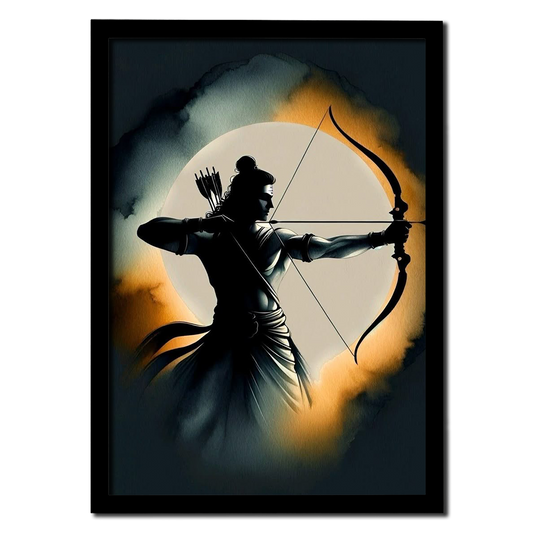 Lord Ram The Warrior of Dharma Photo Frame
