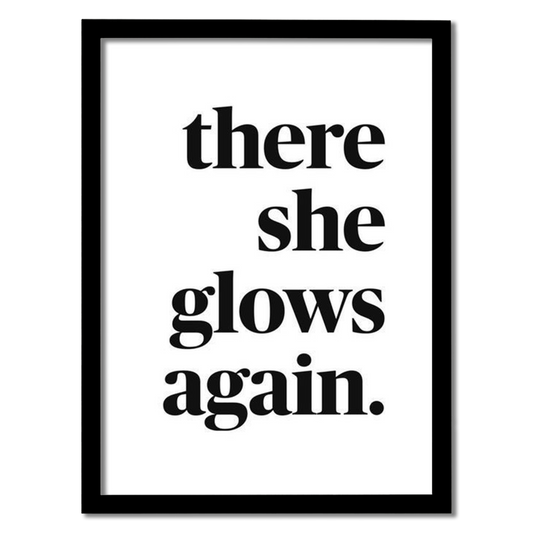 there she glows again Frame