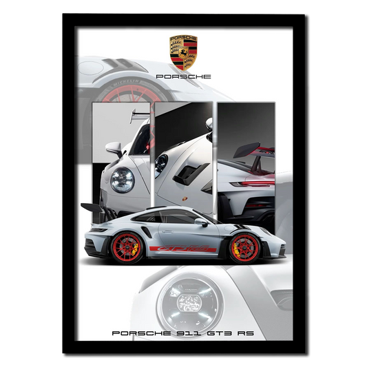 Porsche 911 GT3 RS – Precision in Motion Photo Frame