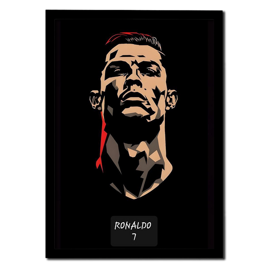 Cristiano Ronaldo Vector Art Photo Frame