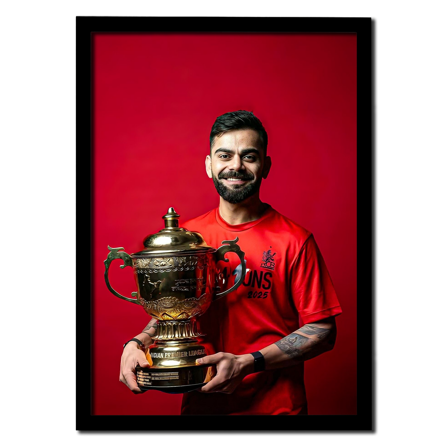 Virat Kohli x RCB – Champions 2025 Photo Frame