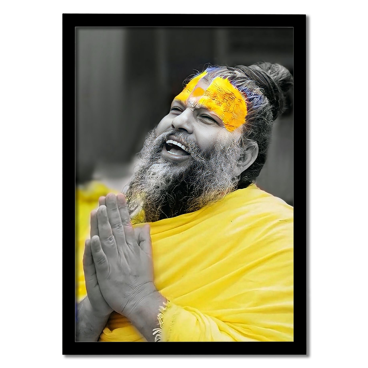 Premanand Ji Maharaj Radiance of Faith Photo Frame