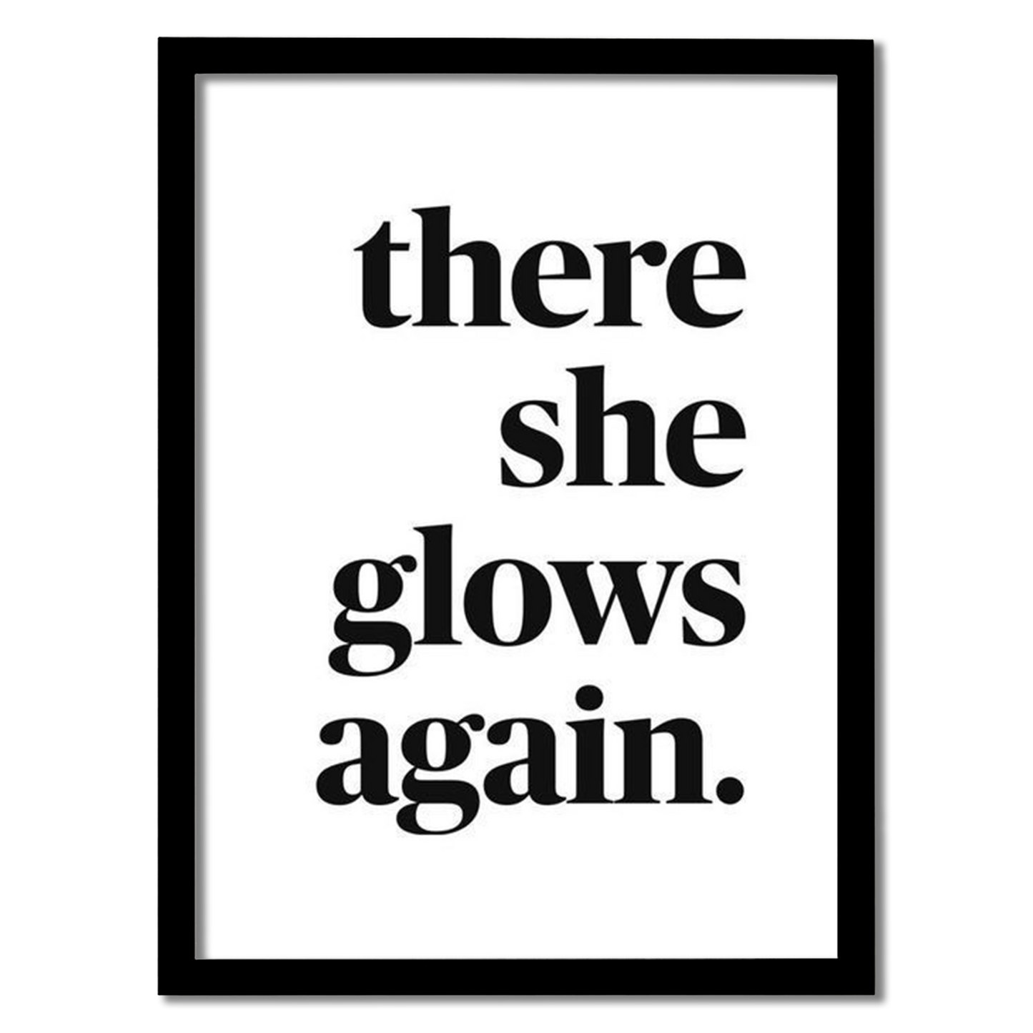 there she glows again Frame